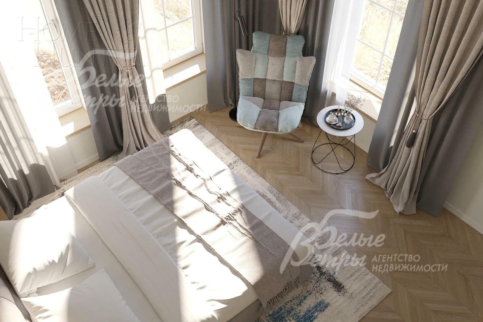 2-этажный коттедж 224 м² с отделкой