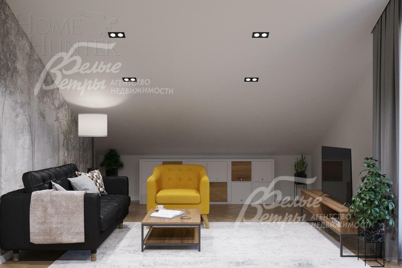 2-этажный коттедж 224 м² с отделкой