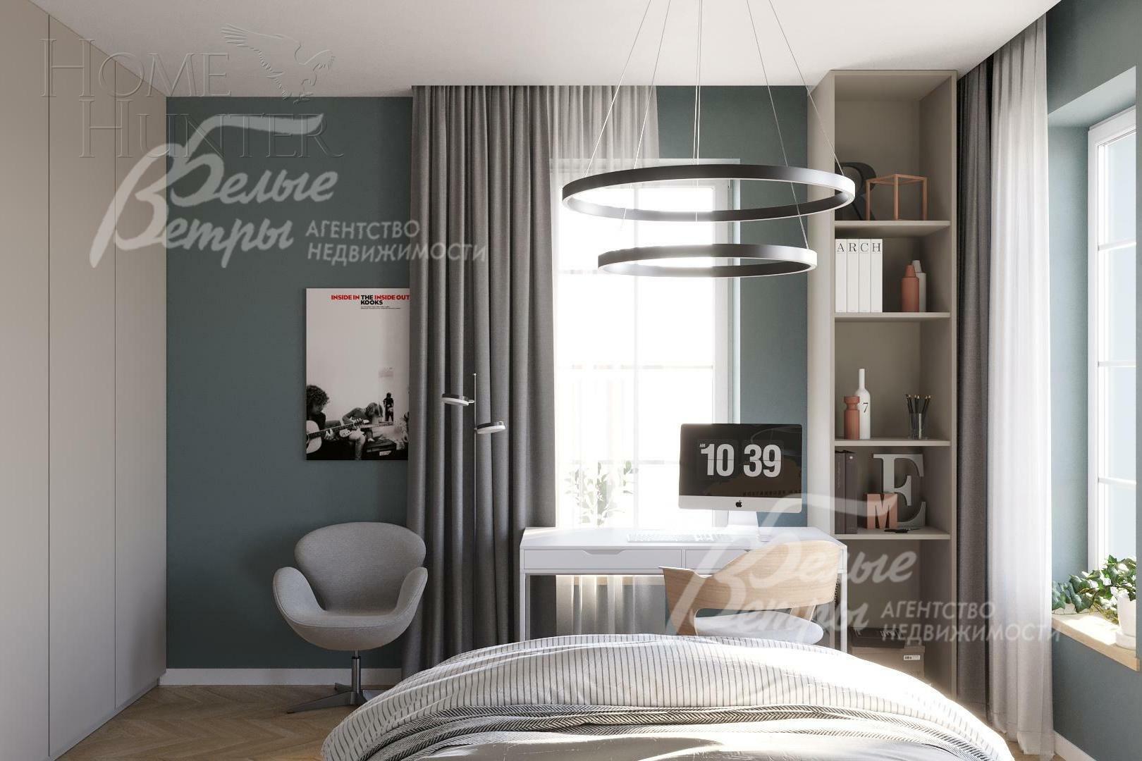 2-этажный коттедж 224 м² с отделкой