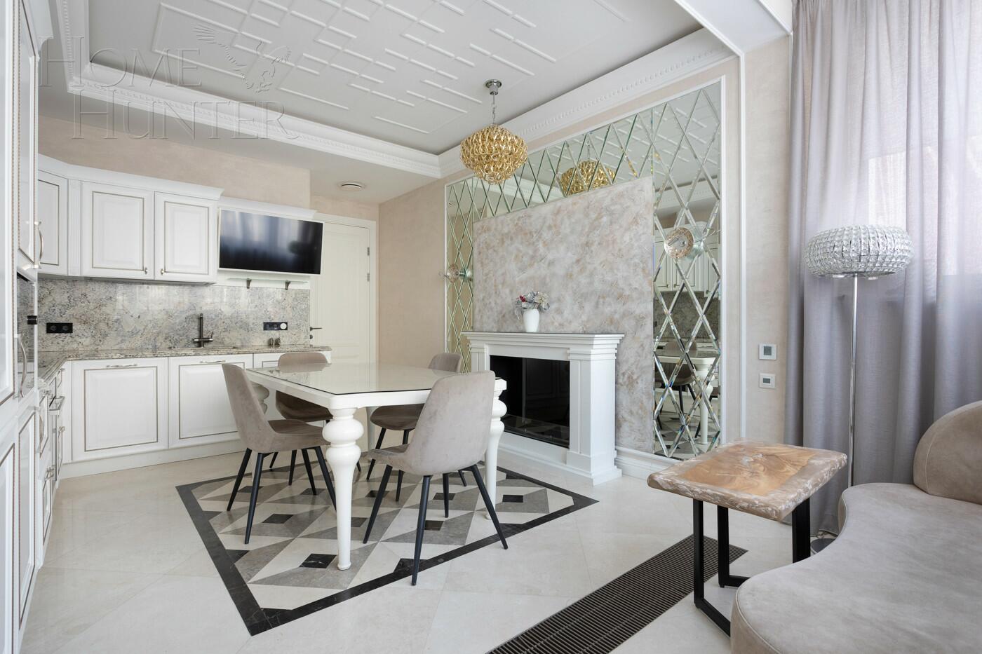 3-КОМН. КВАРТИРА С ОТДЕЛКОЙ 130 М² НА 8 ЭТАЖЕ