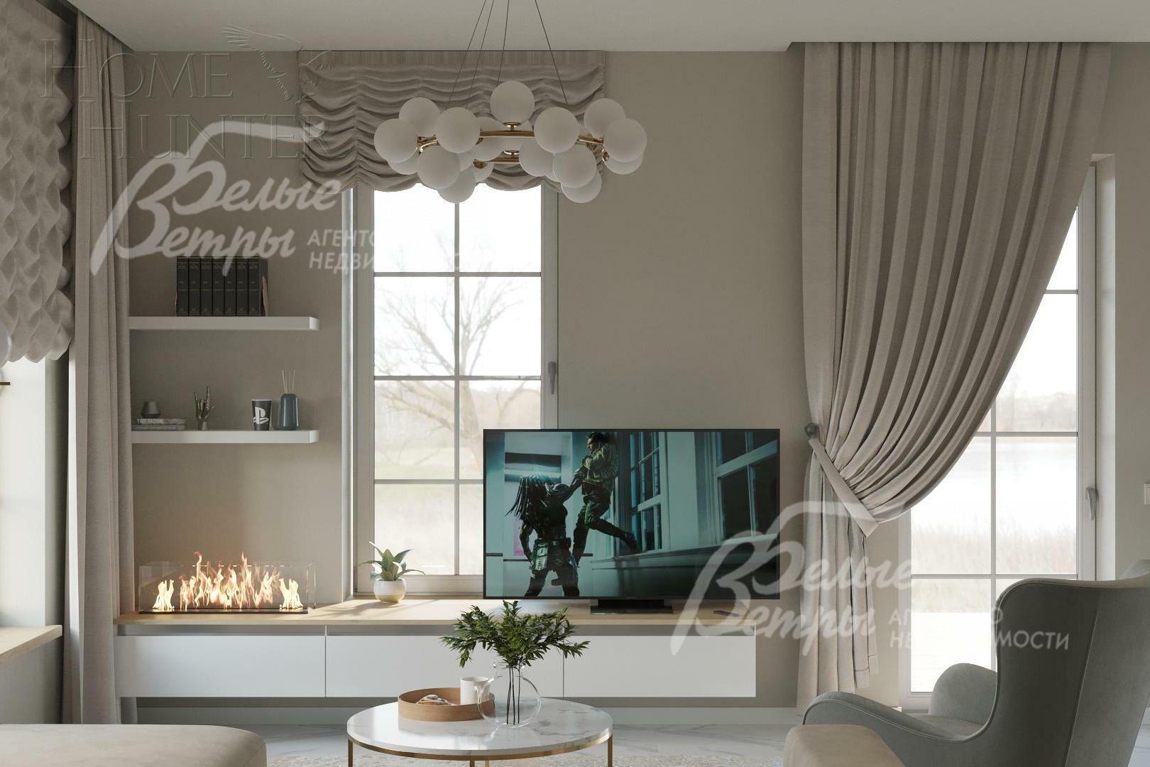 2-этажный коттедж 224 м² с отделкой