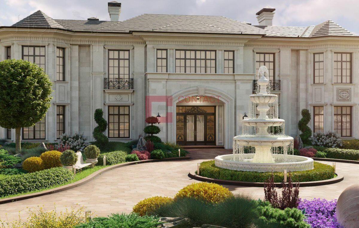 2-этажный коттедж 3 600 м² без отделки