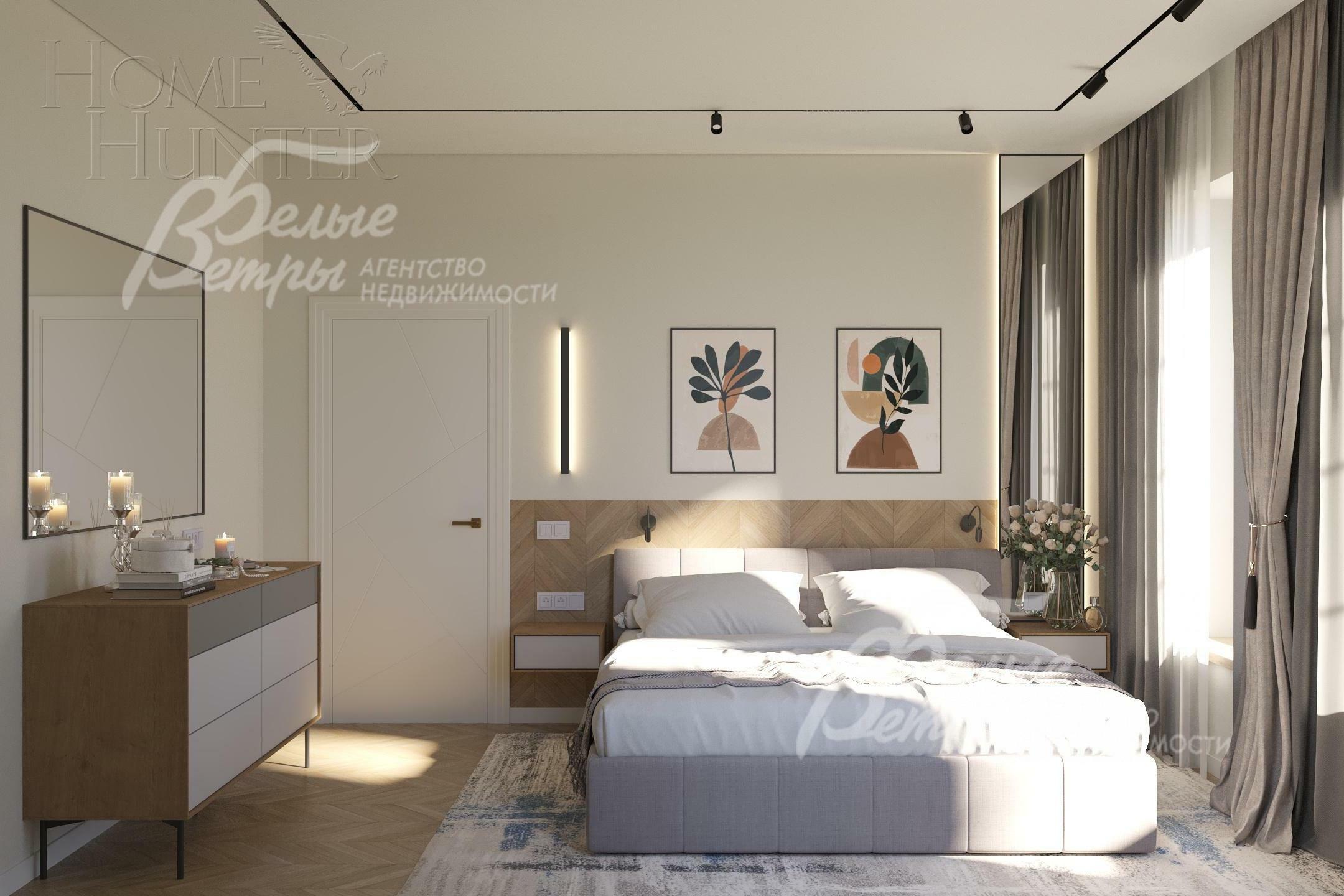 2-этажный коттедж 224 м² с отделкой