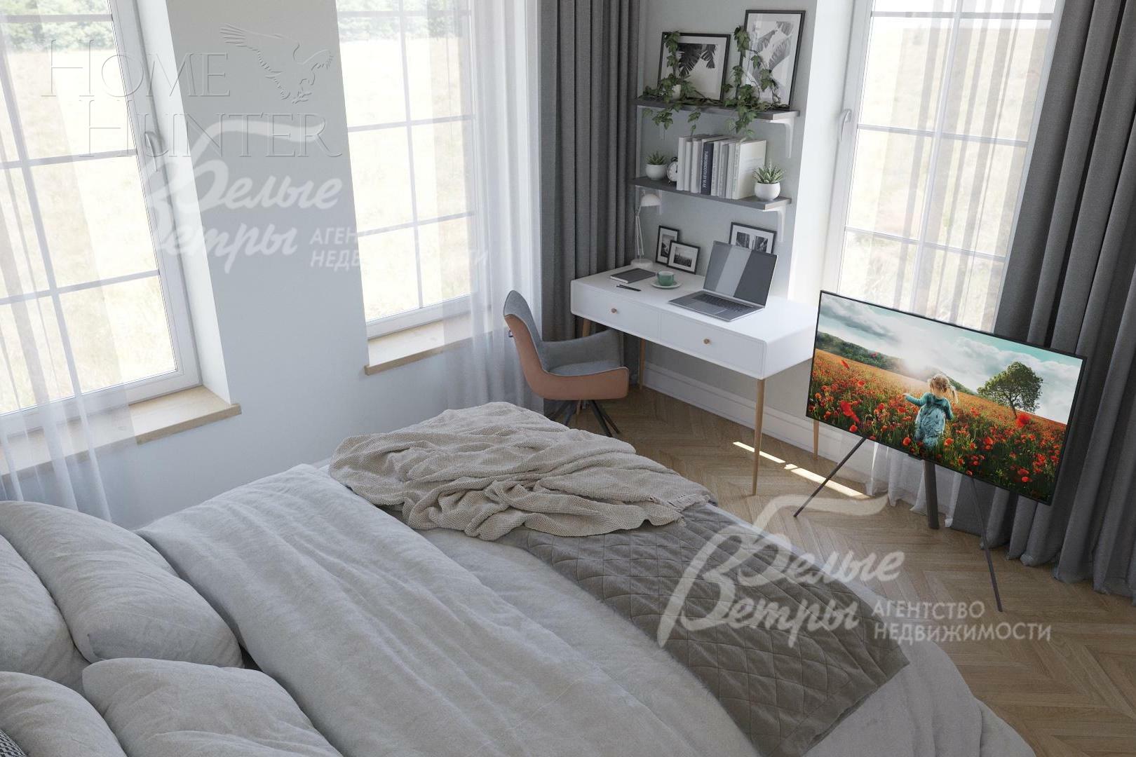 2-этажный коттедж 224 м² с отделкой