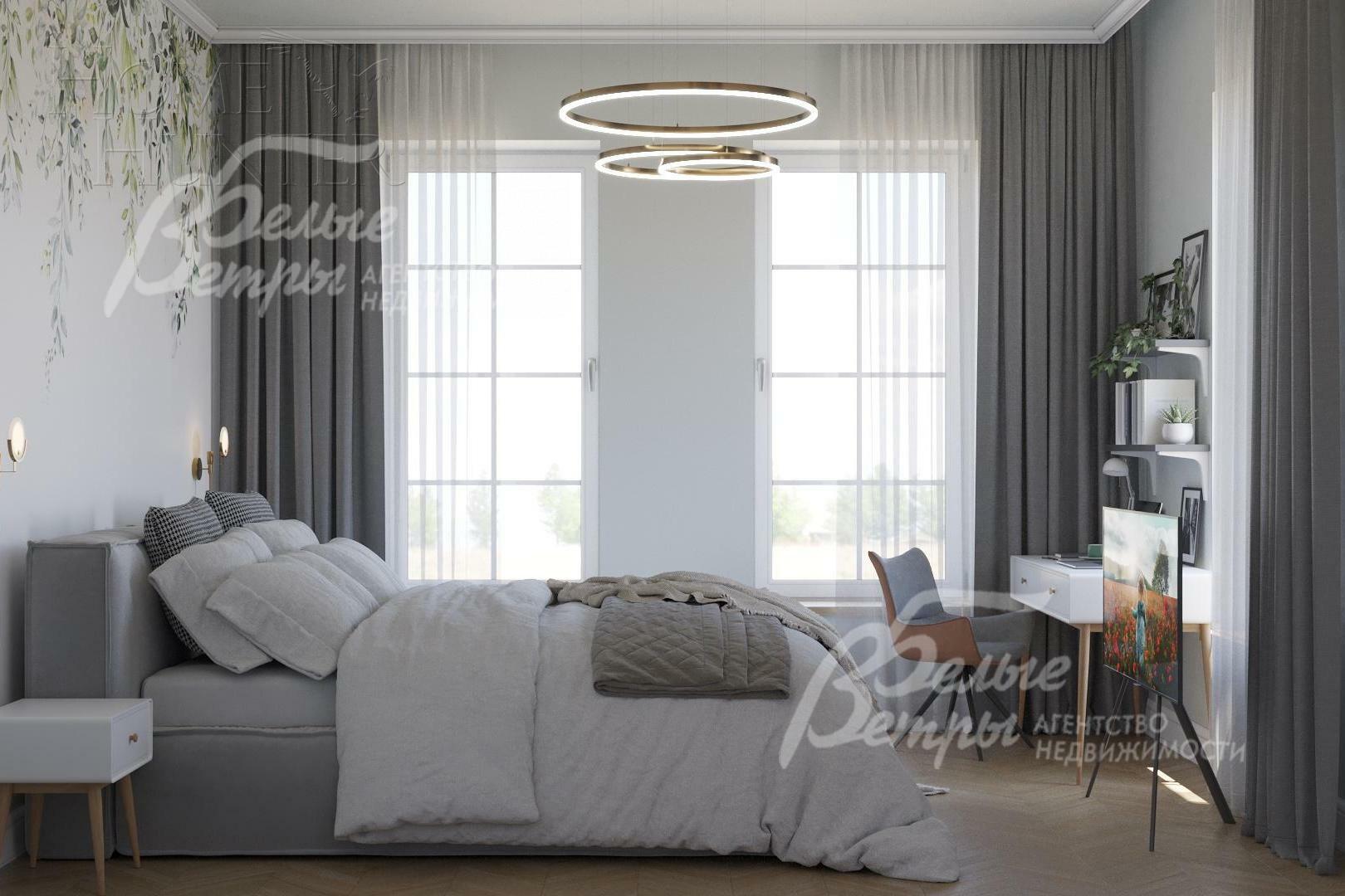 2-этажный коттедж 224 м² с отделкой