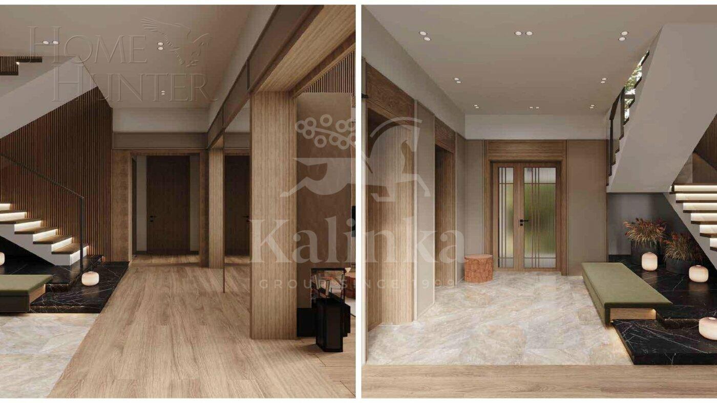 2-этажный коттедж 348 м² с отделкой