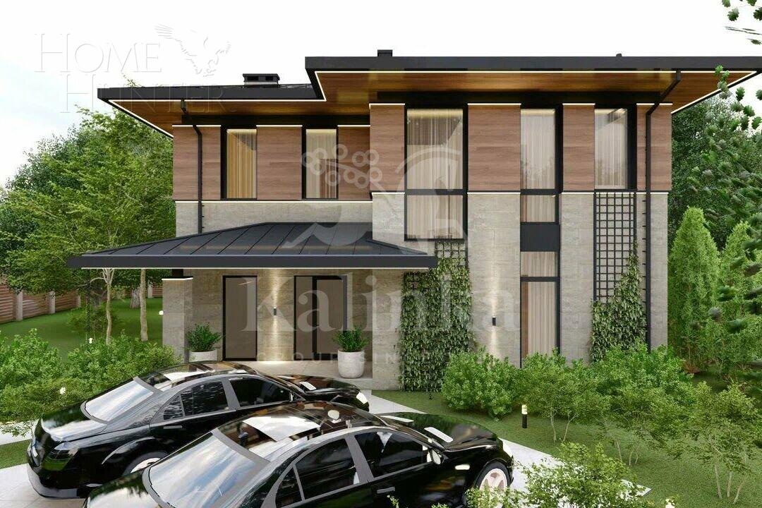 2-этажный коттедж 222 м² с отделкой