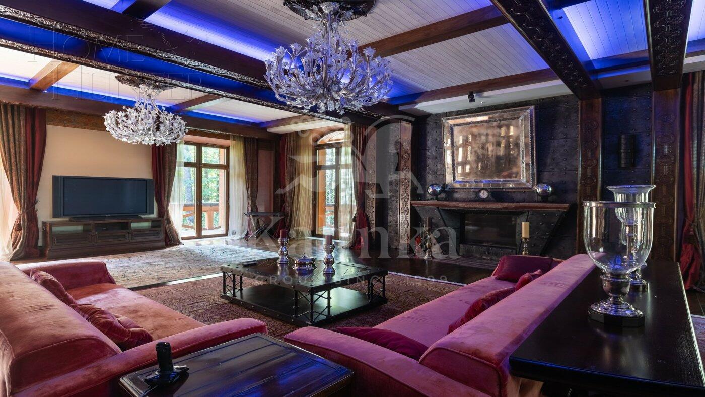 2-этажный коттедж 1 091 м² с отделкой