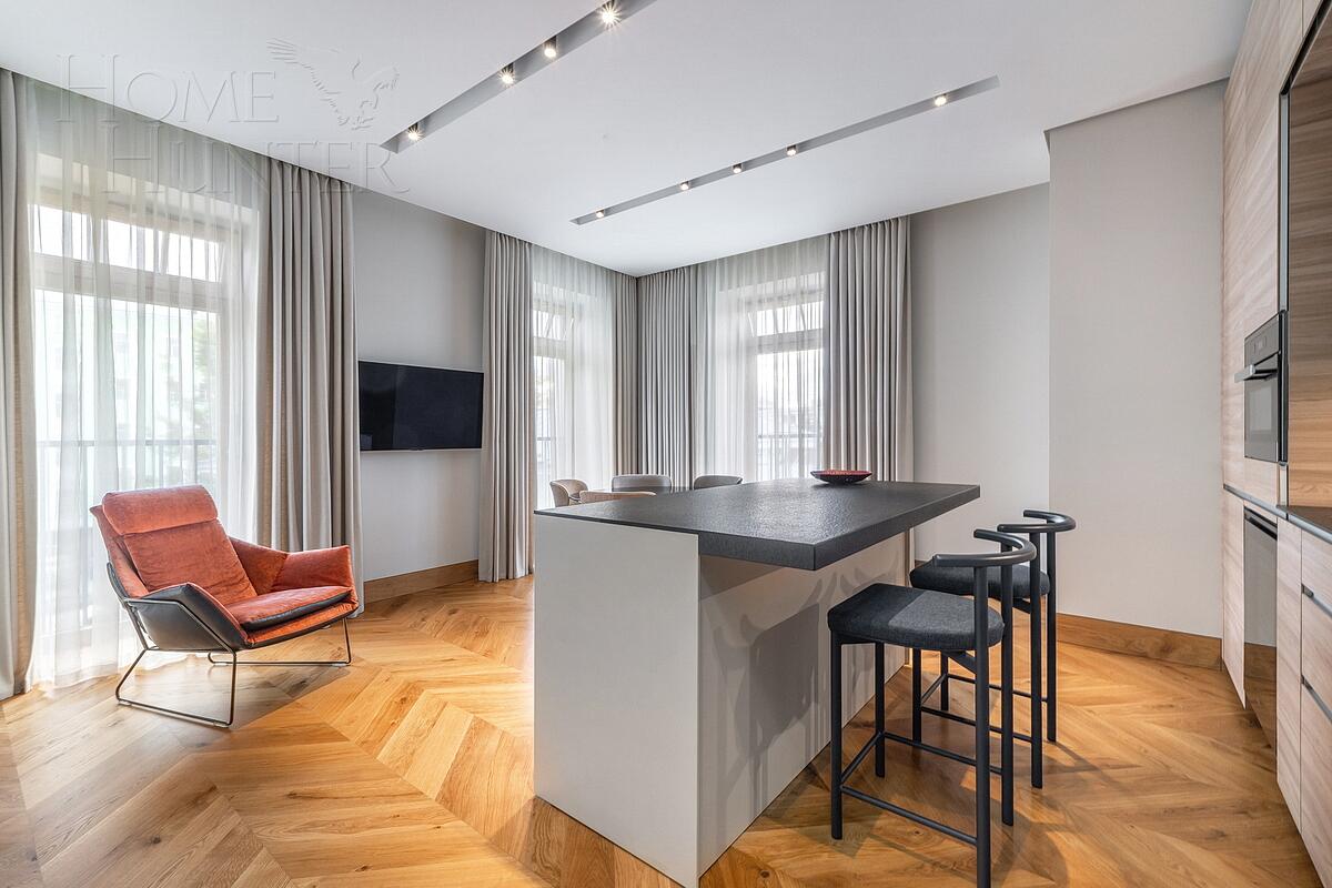 2-КОМН. АПАРТАМЕНТЫ С ОТДЕЛКОЙ 95 М² НА 3 ЭТАЖЕ