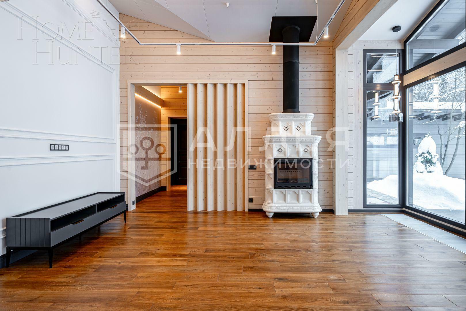 1-этажный коттедж 240 м² с отделкой