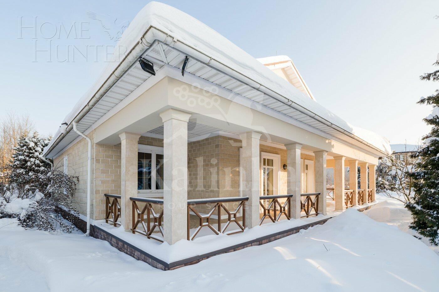 2-этажный коттедж 350 м² с отделкой