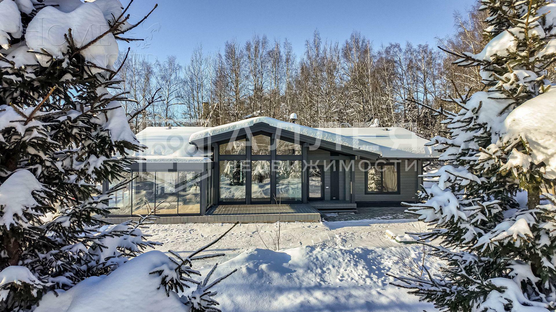 1-этажный коттедж 240 м² с отделкой