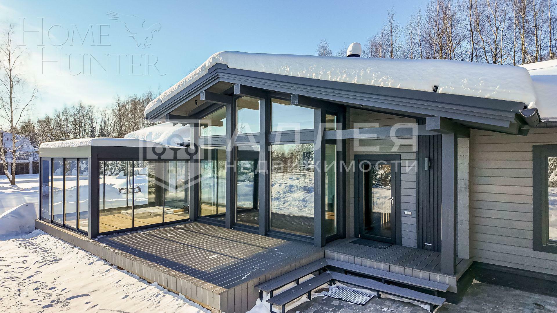 1-этажный коттедж 240 м² с отделкой