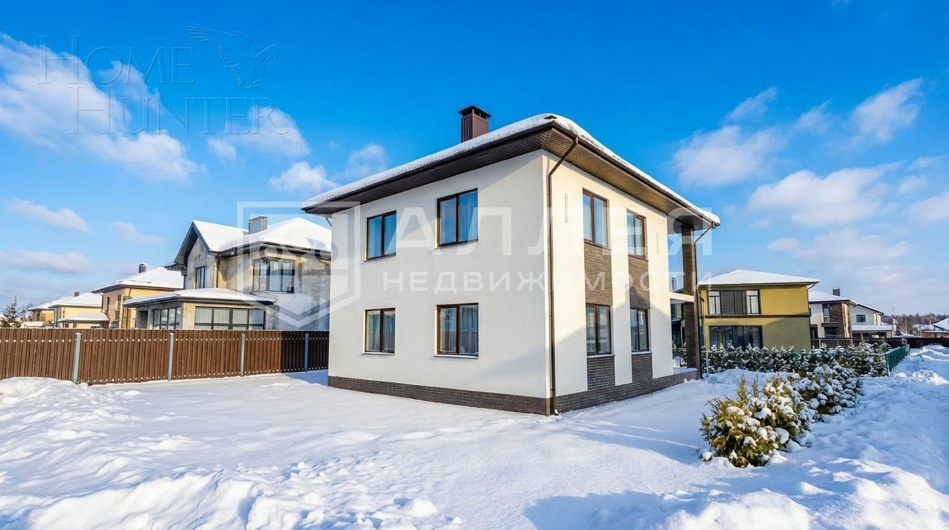 2-этажный коттедж 200 м² с отделкой