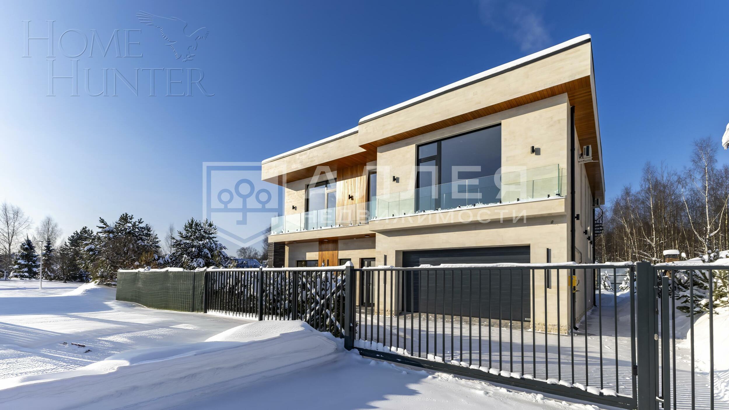 2-этажный коттедж 350 м² с отделкой