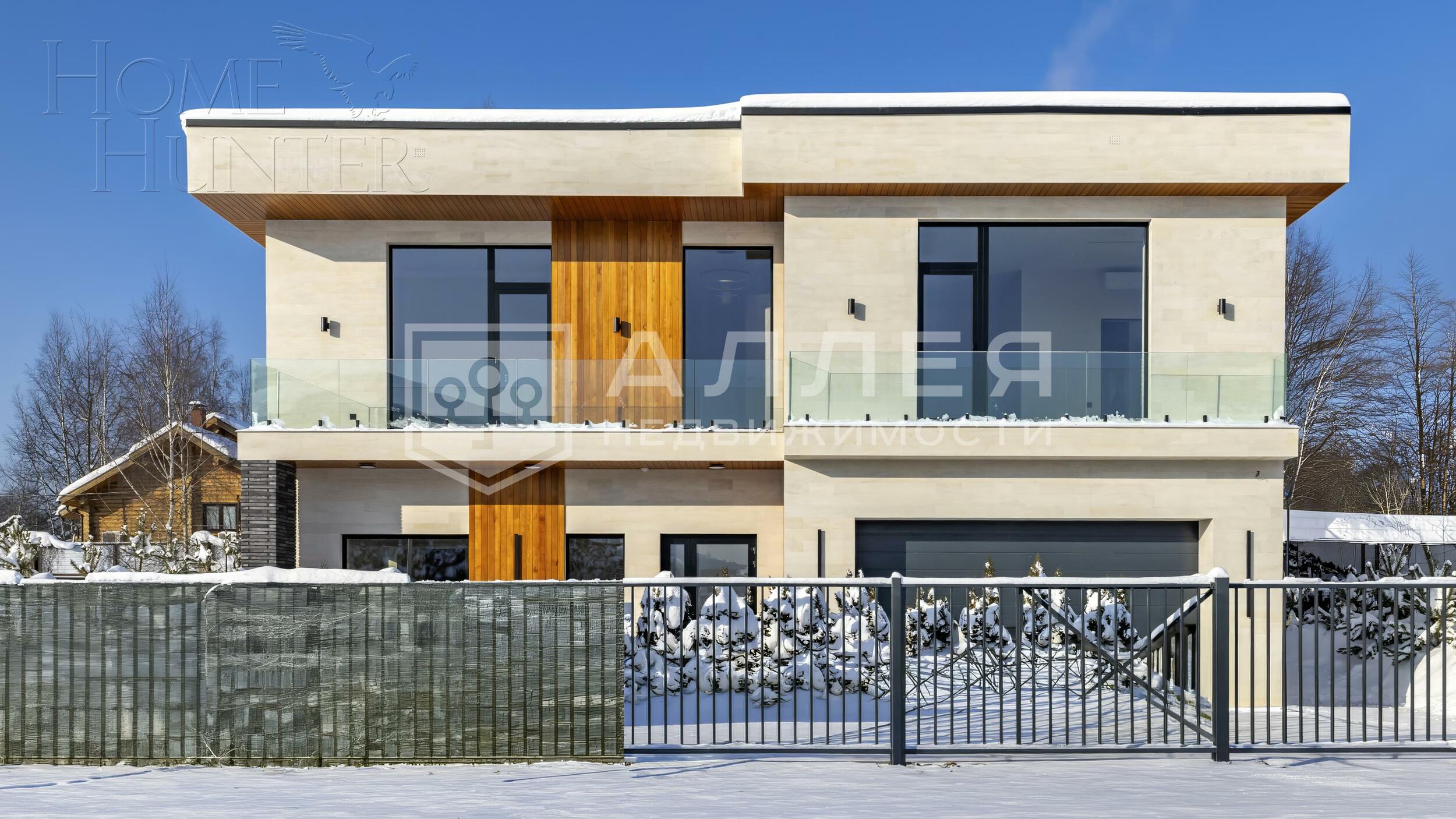 2-этажный коттедж 350 м² с отделкой