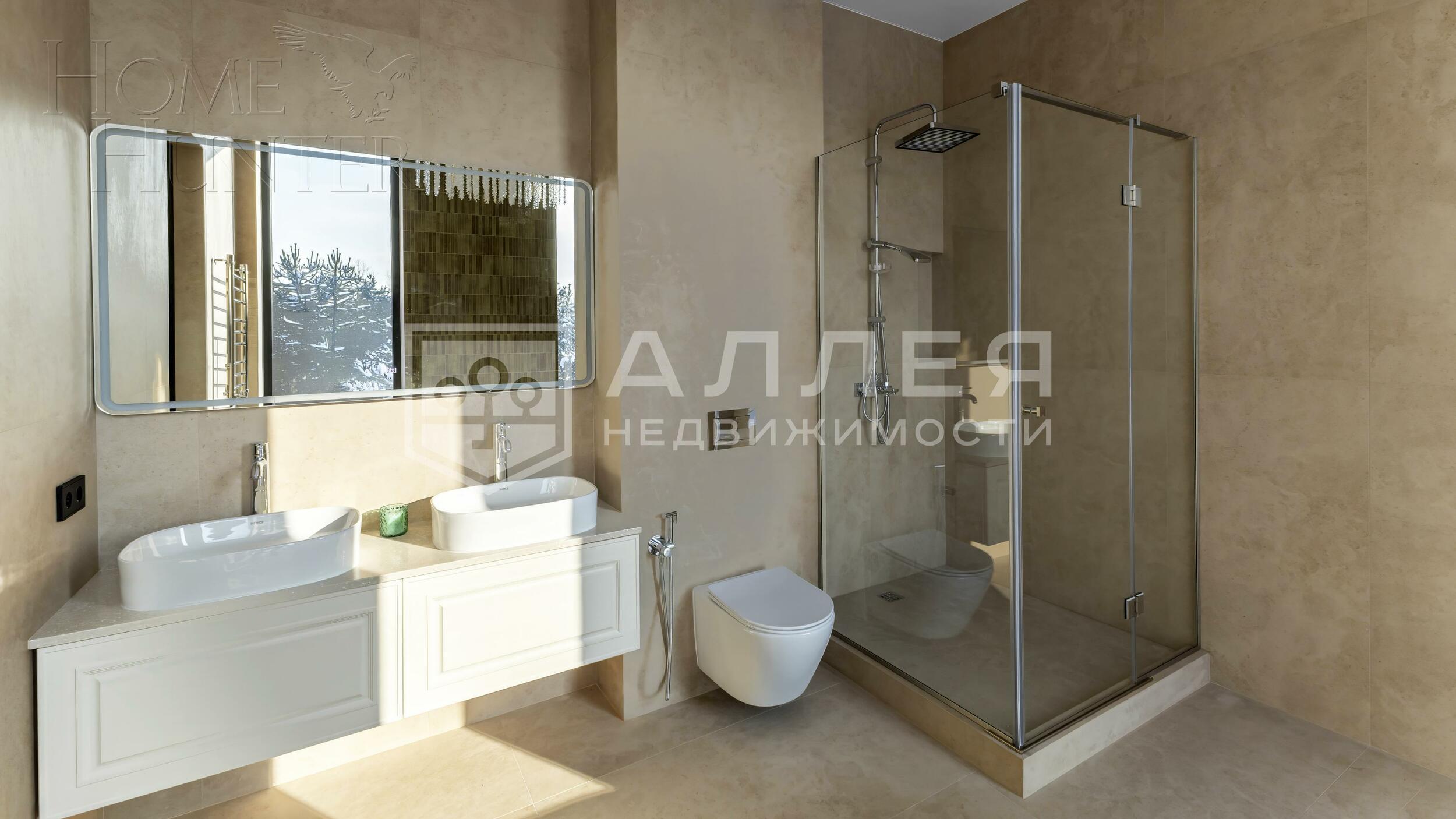 2-этажный коттедж 350 м² с отделкой