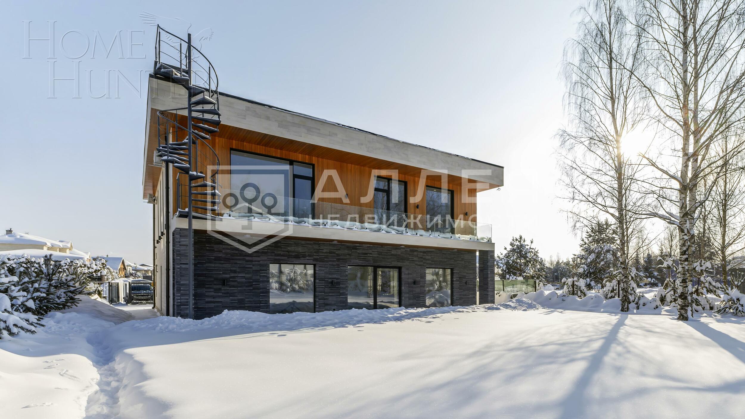 2-этажный коттедж 350 м² с отделкой