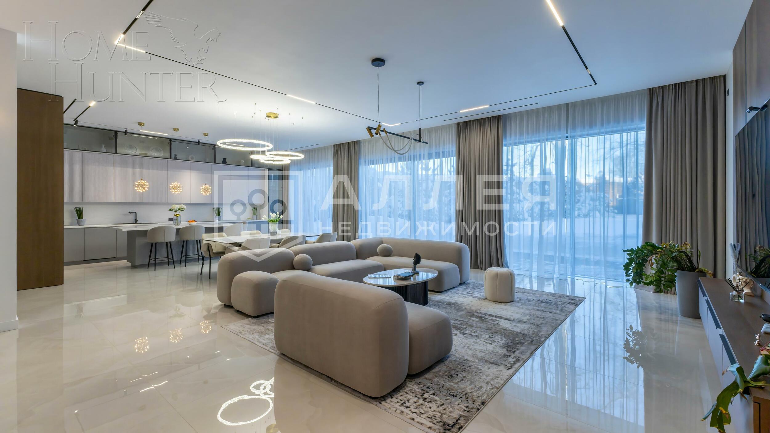 2-этажный коттедж 507.3 м² с отделкой