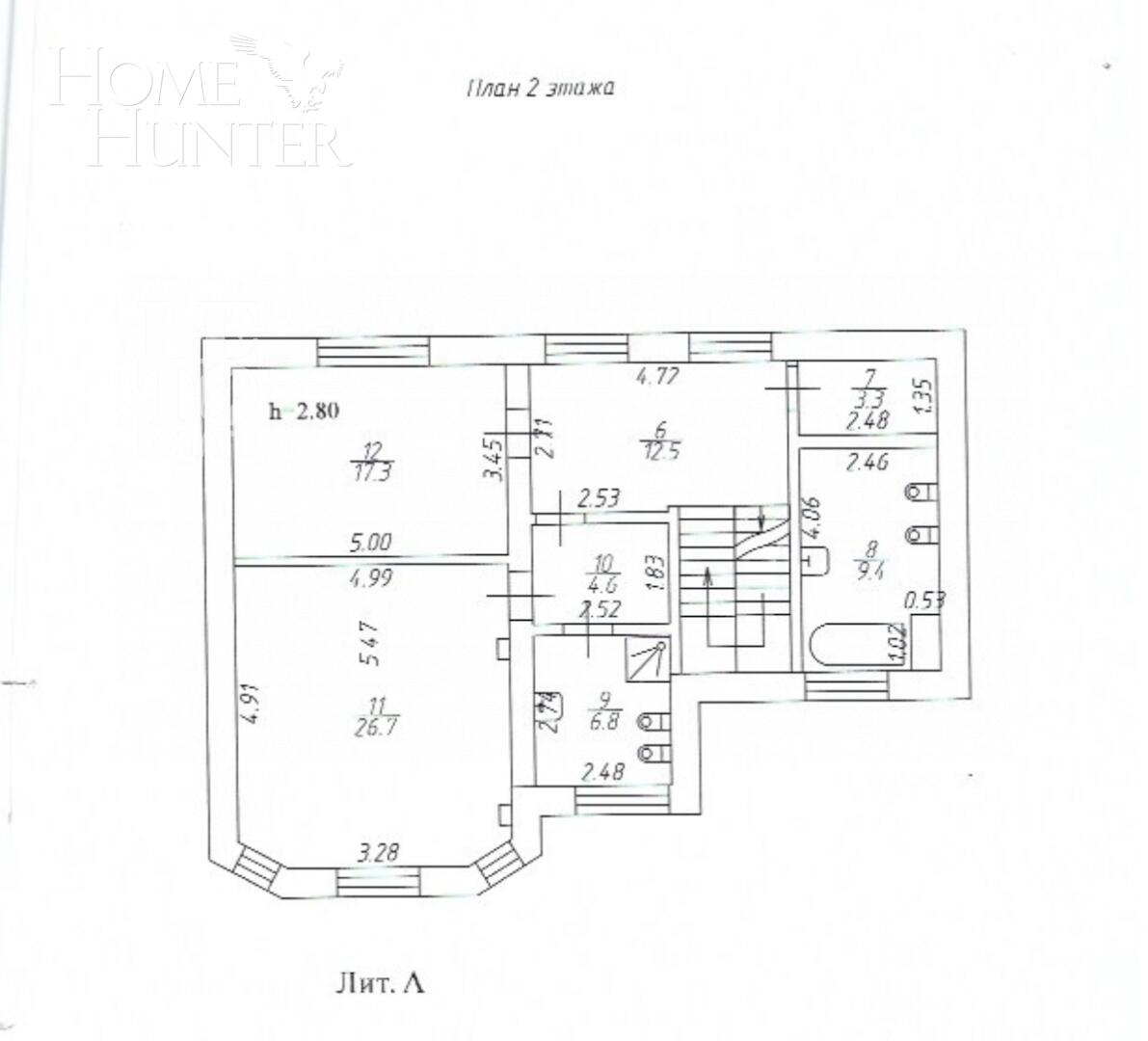 3-этажный коттедж 420 м² с отделкой