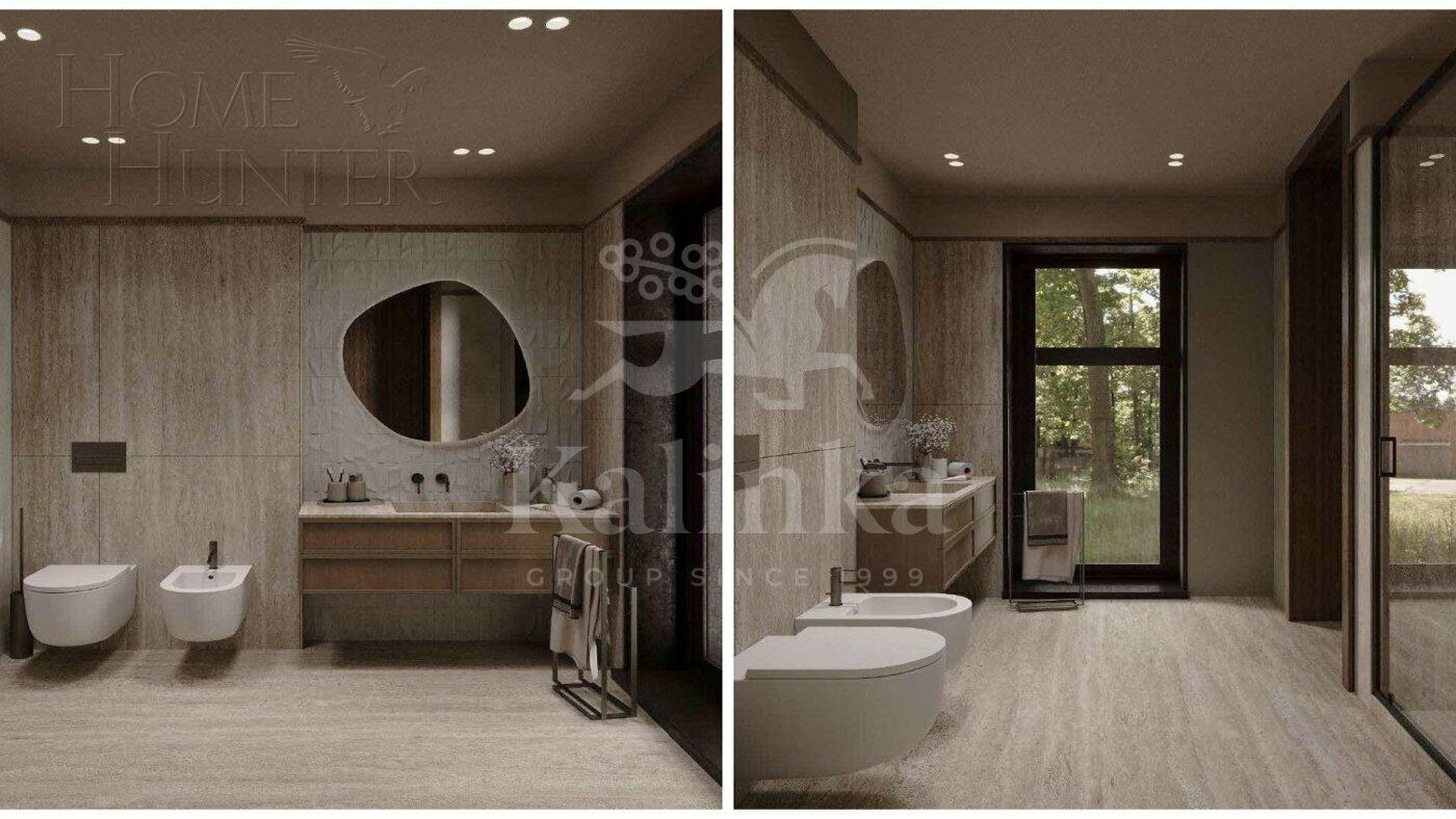 2-этажный коттедж 348 м² с отделкой