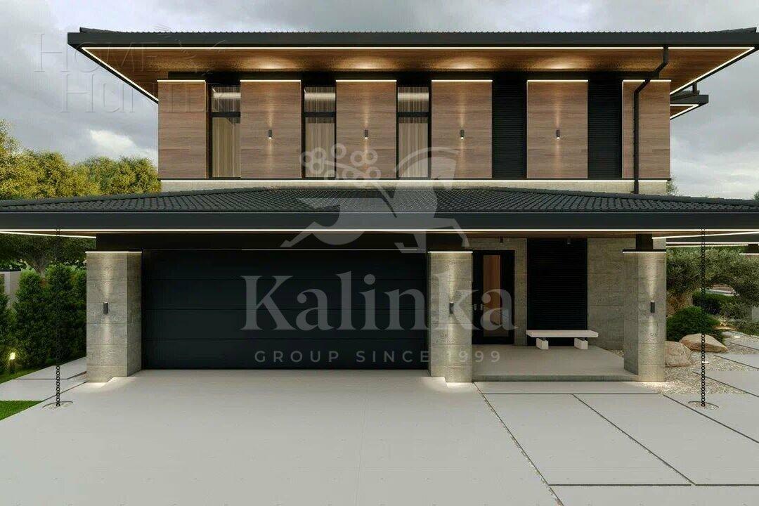 2-этажный коттедж 348 м² с отделкой