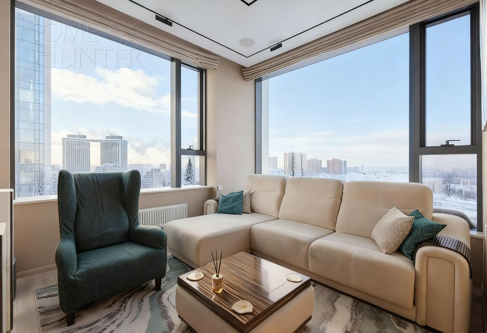 4-КОМН. КВАРТИРА С ОТДЕЛКОЙ 83.9 М² НА 34 ЭТАЖЕ