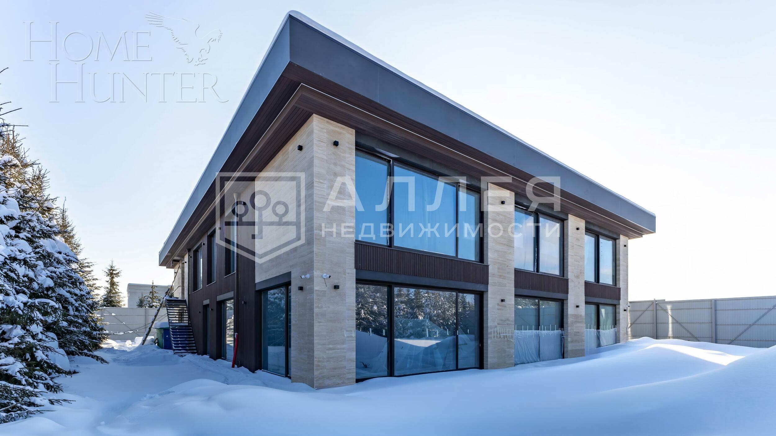 2-этажный коттедж 1 250 м² без отделки