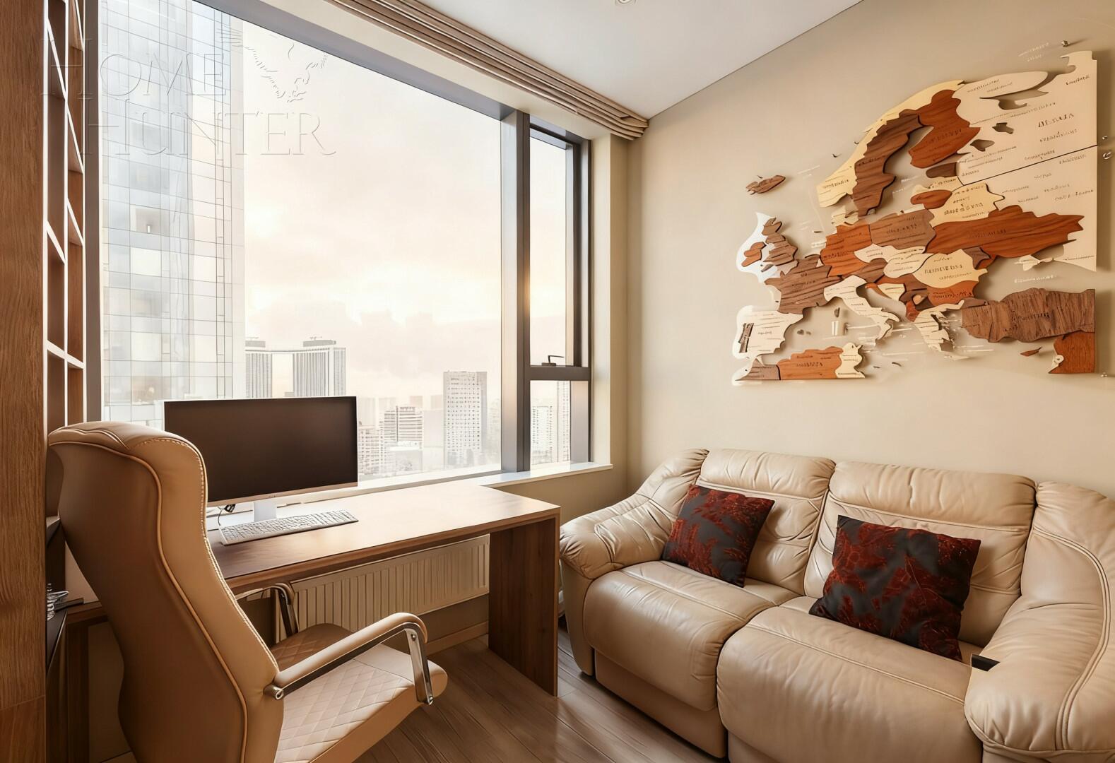 4-КОМН. КВАРТИРА С ОТДЕЛКОЙ 83.9 М² НА 34 ЭТАЖЕ