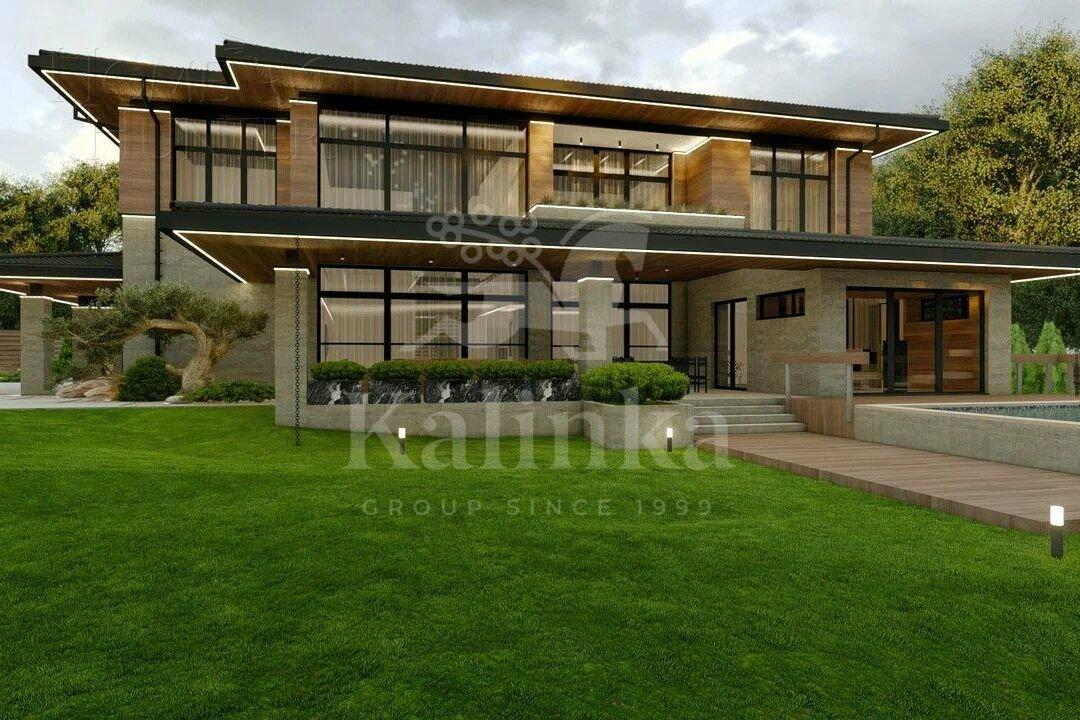 2-этажный коттедж 348 м² с отделкой