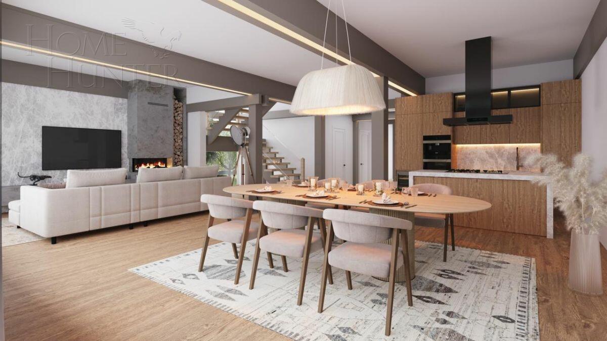 2-этажный коттедж 500 м² без отделки