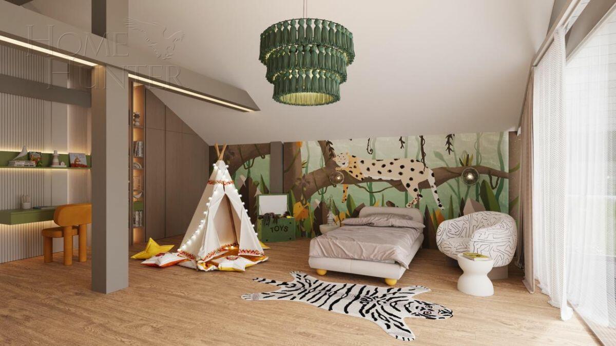 2-этажный коттедж 500 м² без отделки