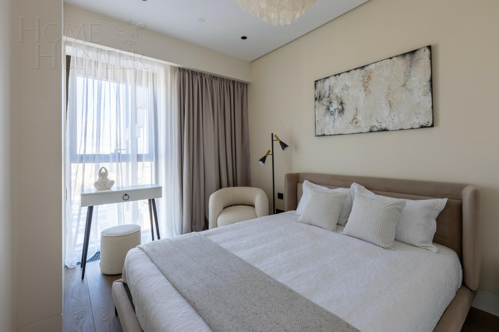 2-КОМН. АПАРТАМЕНТЫ С ОТДЕЛКОЙ 50 М² НА 21 ЭТАЖЕ