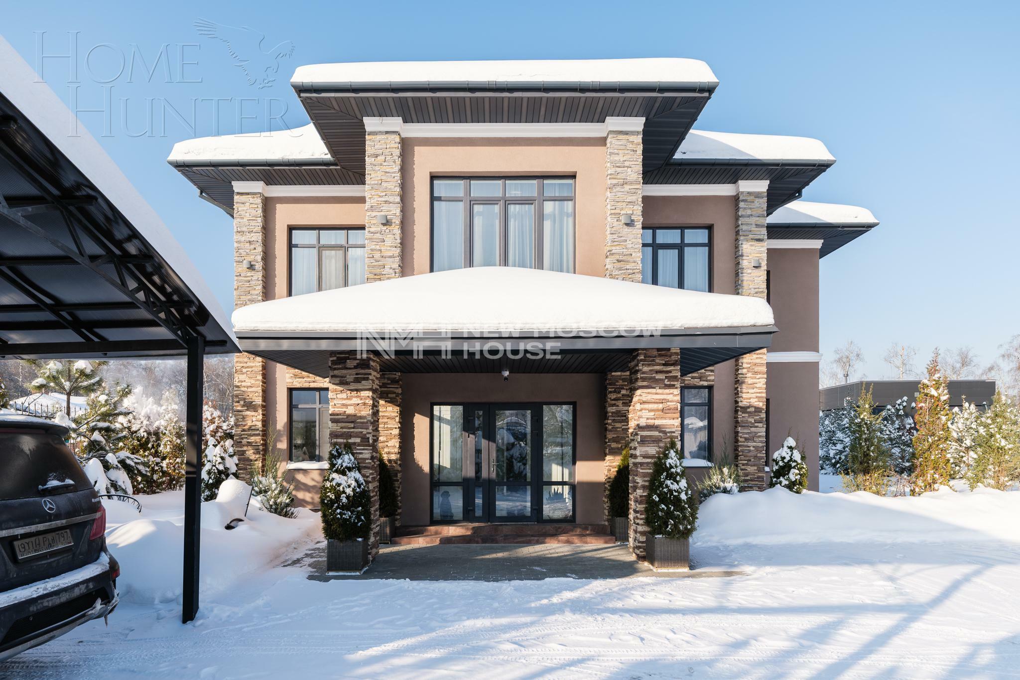 2-этажный коттедж 273 м² с отделкой