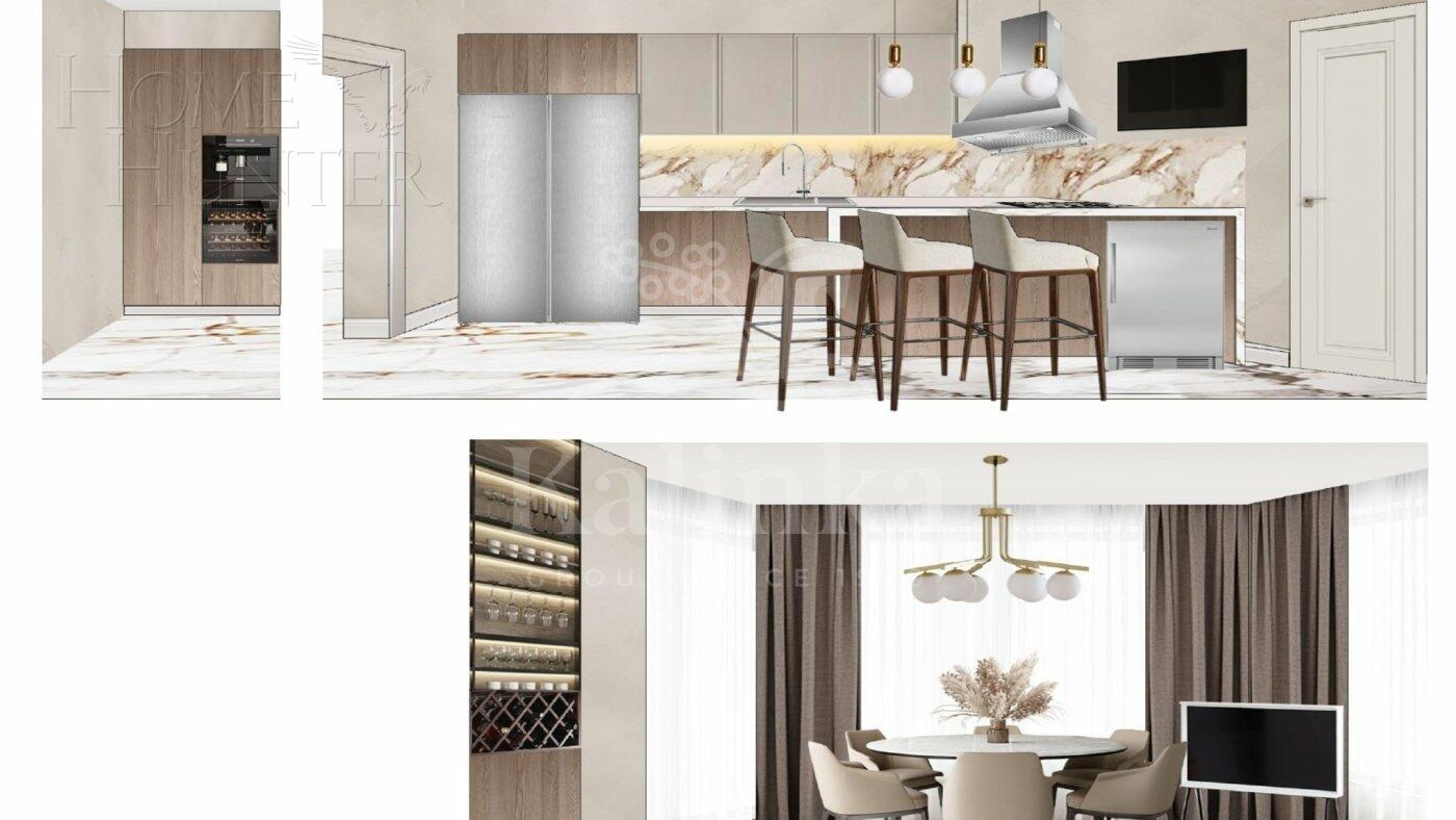 2-этажный коттедж 430 м² с отделкой