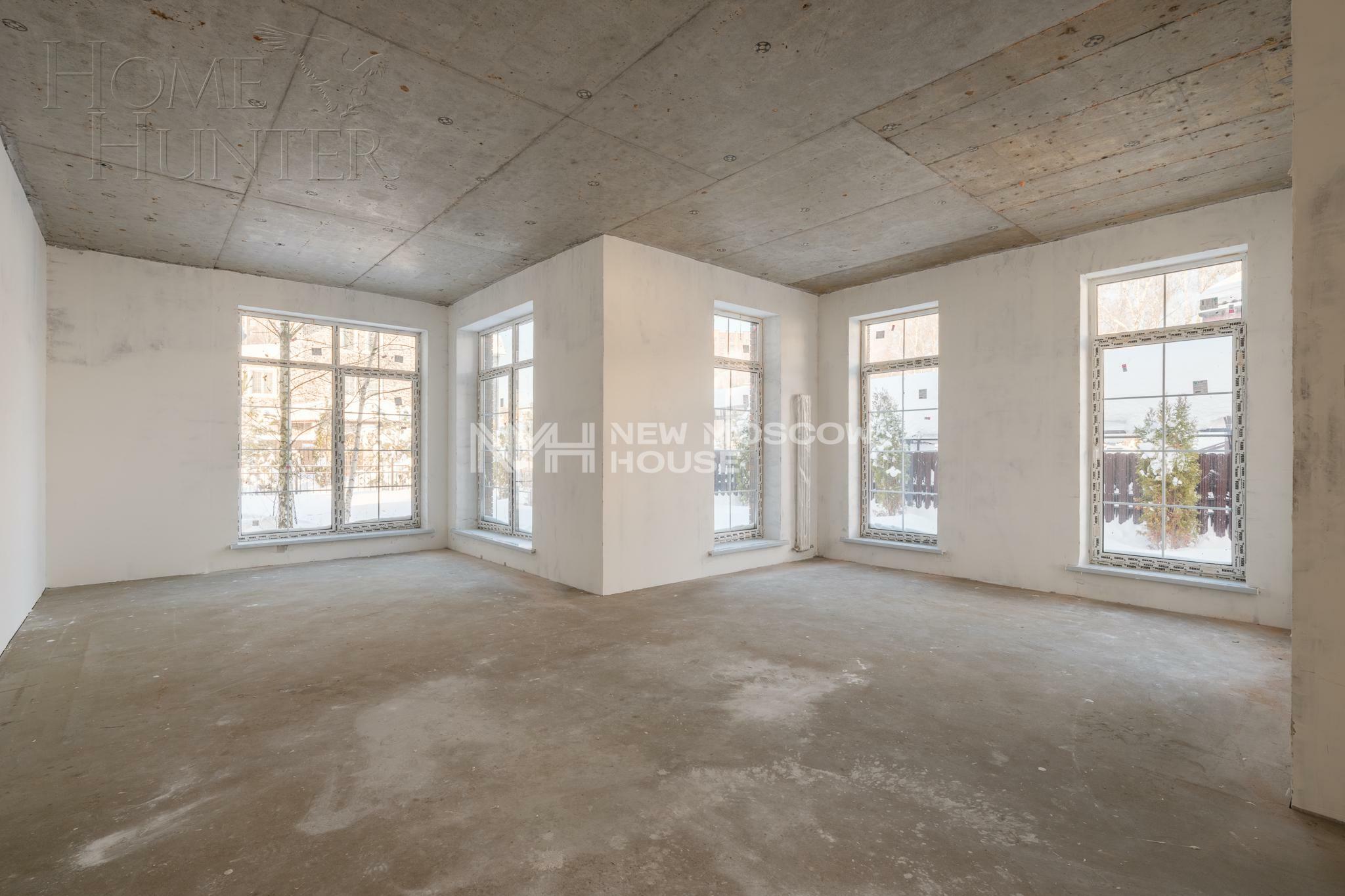 2-этажный коттедж 274 м² без отделки