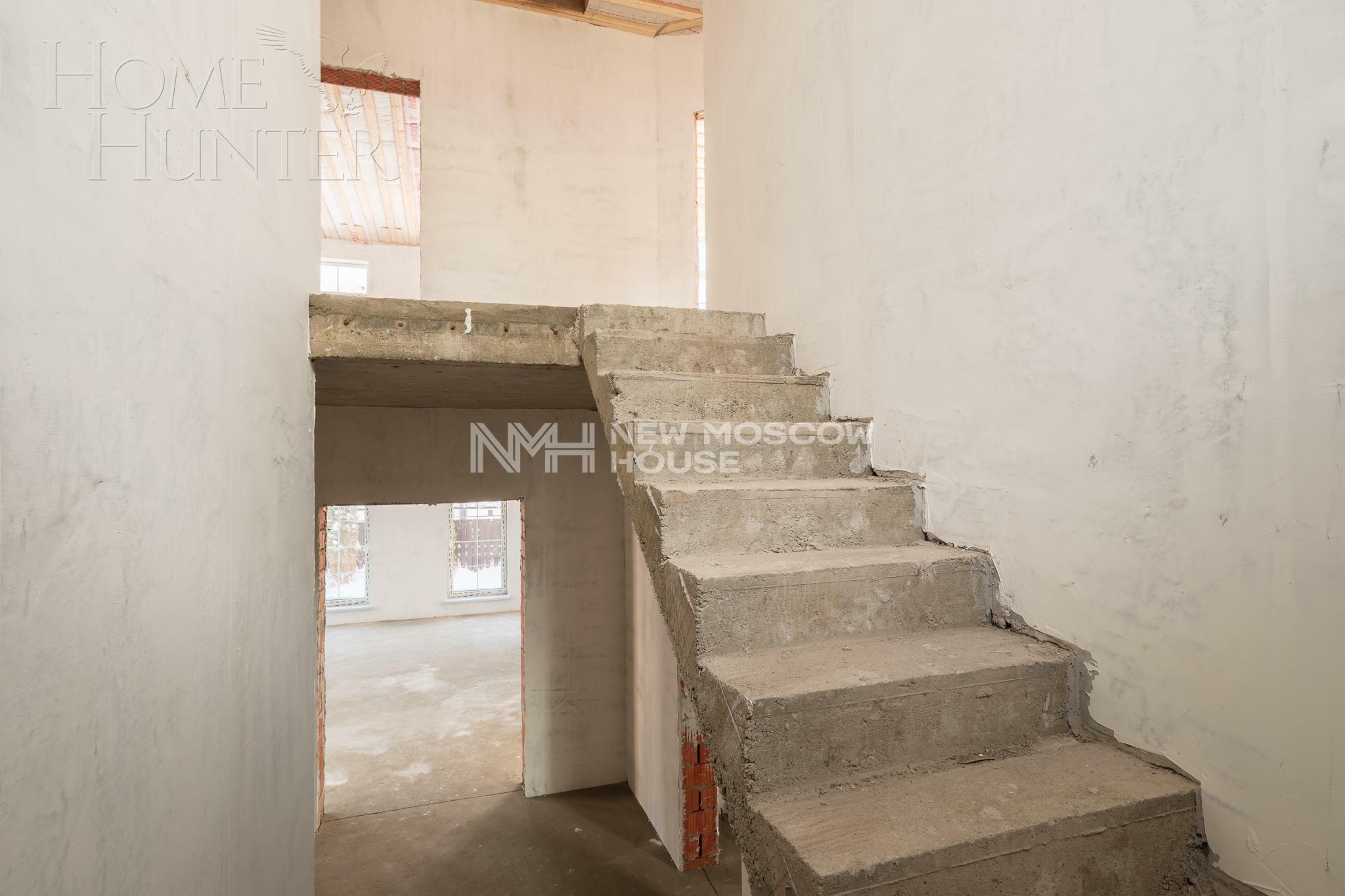 2-этажный коттедж 274 м² без отделки