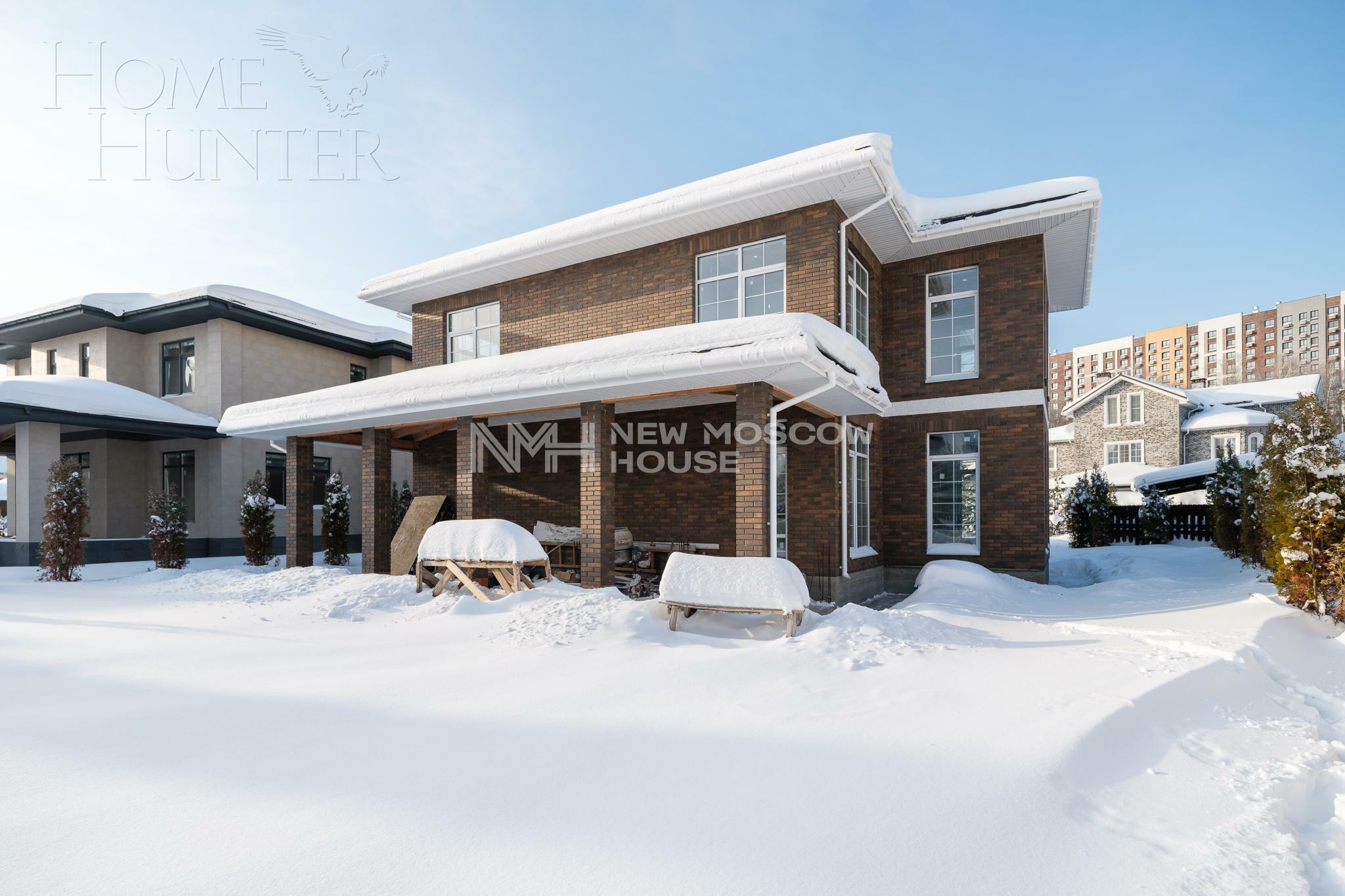 2-этажный коттедж 274 м² без отделки