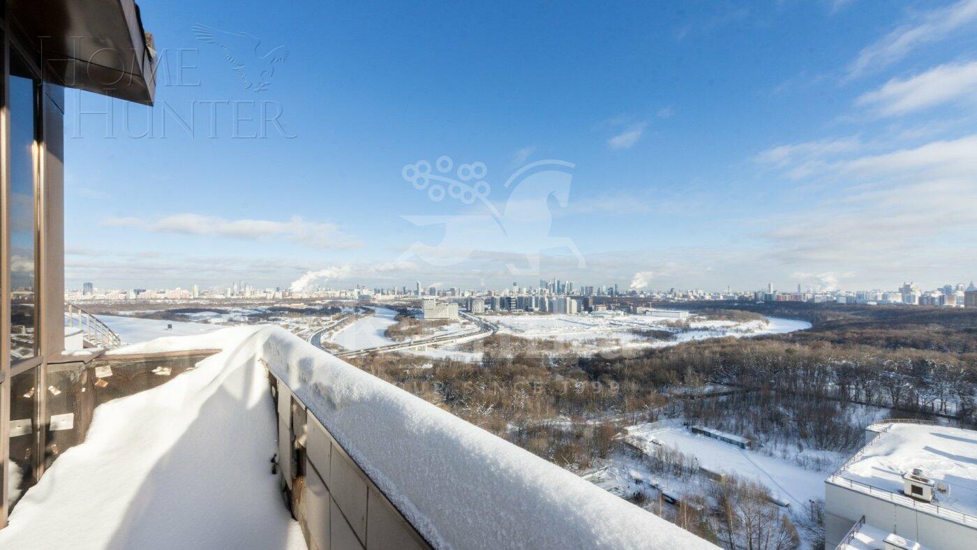 3-УРОВНЕВЫЙ ПЕНТХАУС БЕЗ ОТДЕЛКИ 500 М² НА 22 ЭТАЖЕ