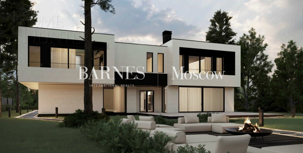 2-этажный коттедж 603 м² с отделкой