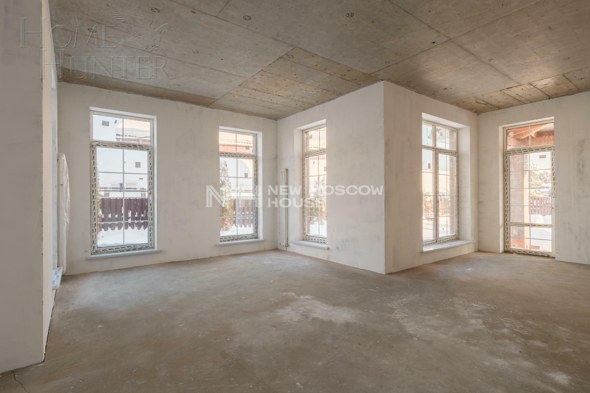 2-этажный коттедж 274 м² без отделки