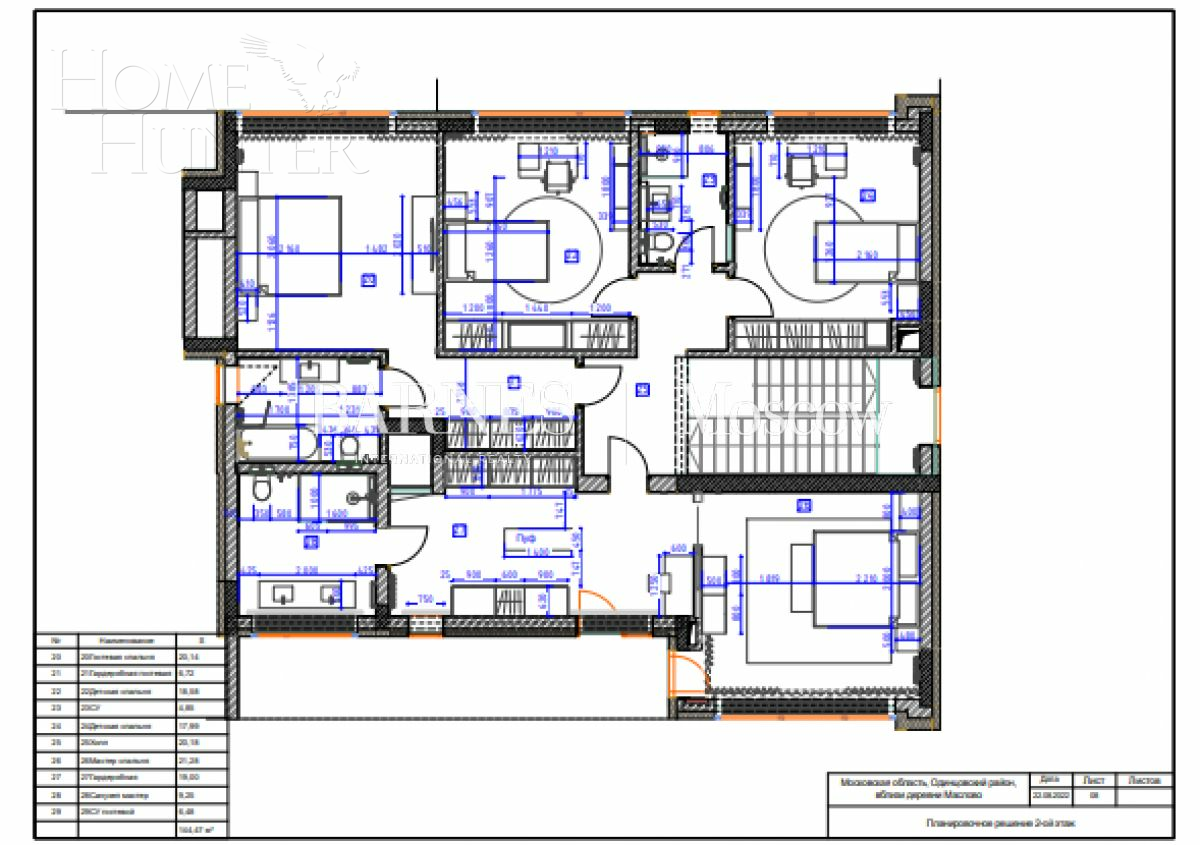 2-этажный коттедж 365 м² без отделки