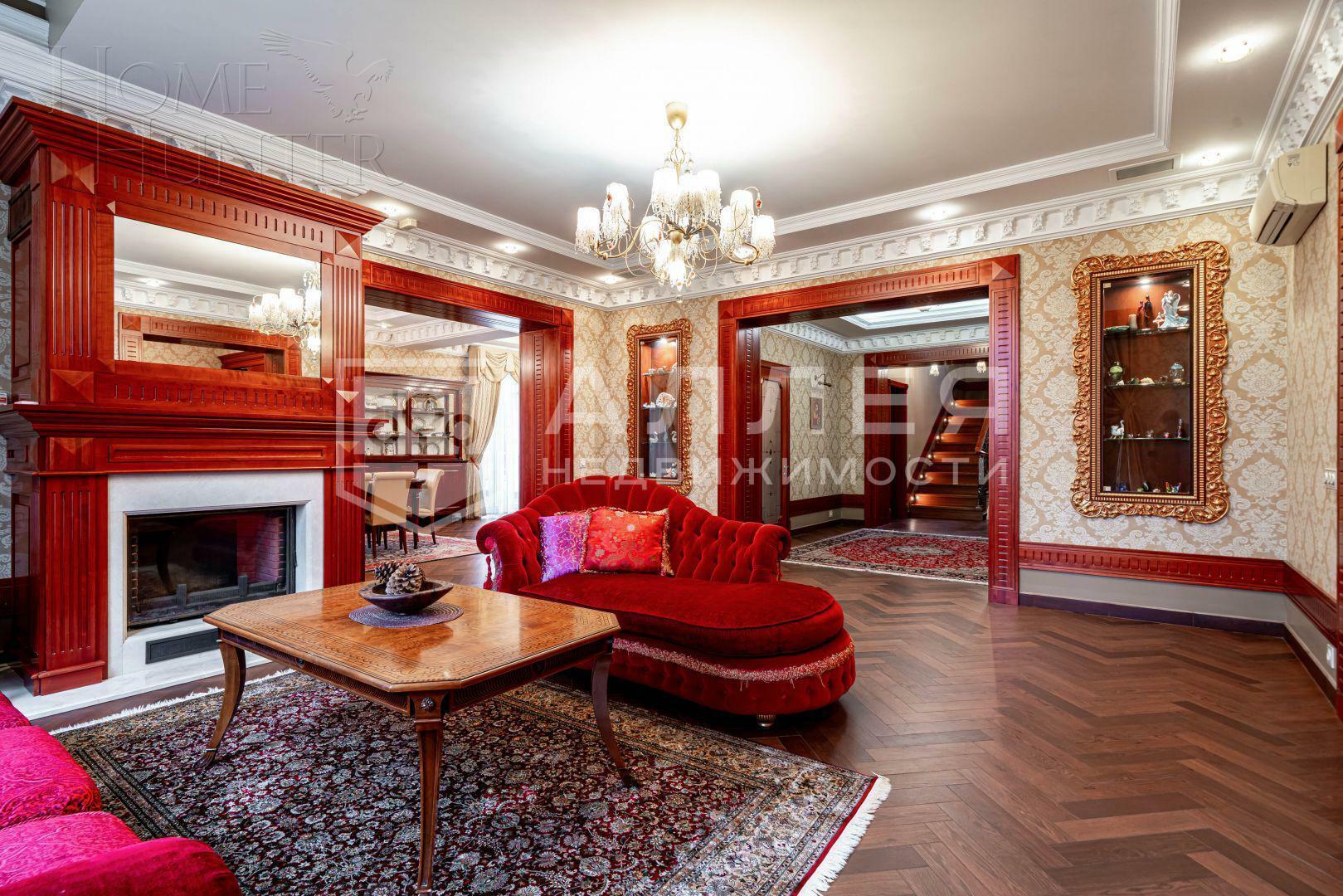 2-этажный коттедж 595 м² с отделкой