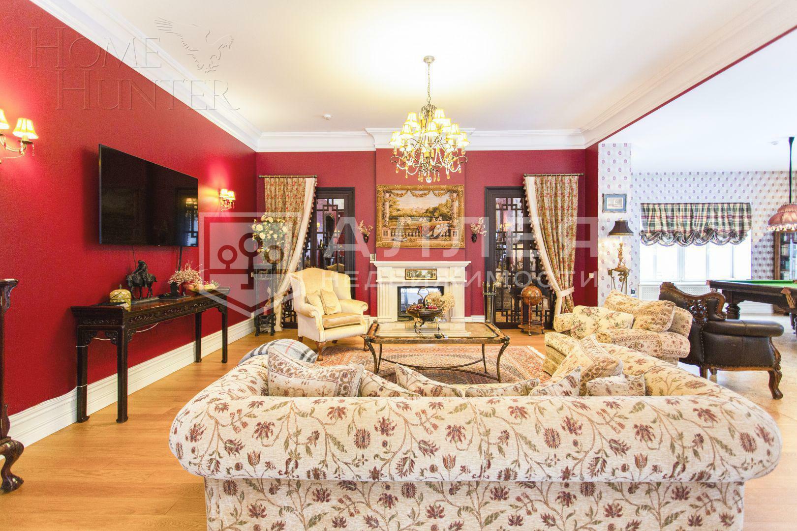 2-этажный коттедж 450 м² с отделкой