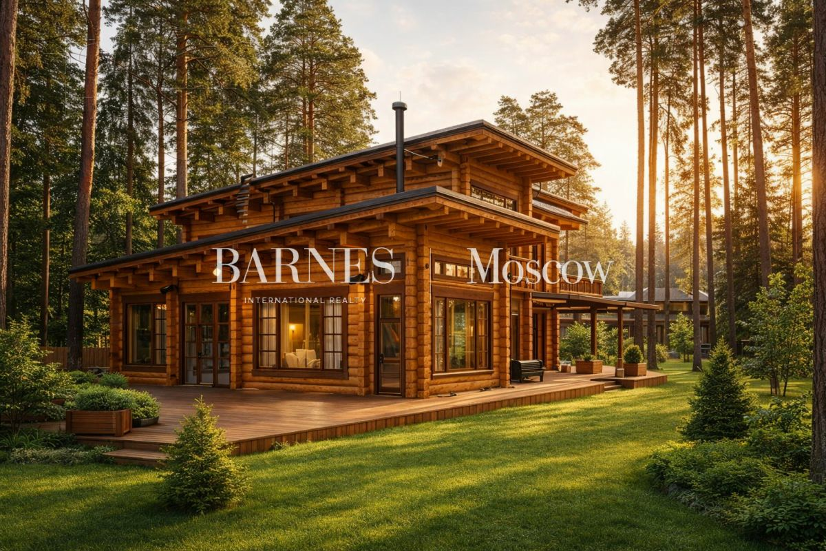 2-этажный коттедж 650 м² с отделкой