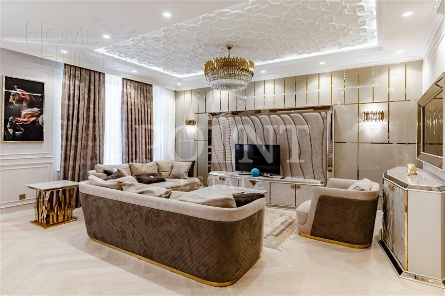 3-КОМН. КВАРТИРА С ОТДЕЛКОЙ 128 М² НА 9 ЭТАЖЕ