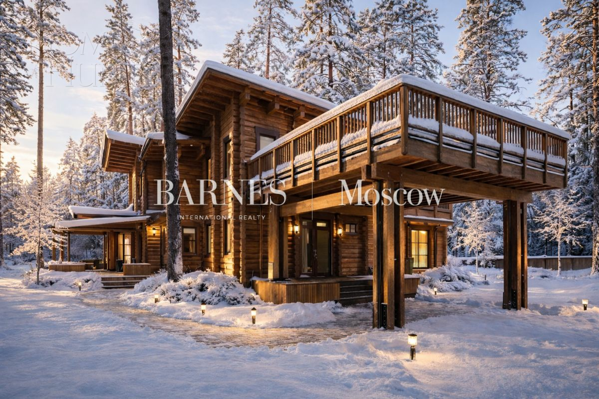 2-этажный коттедж 650 м² с отделкой