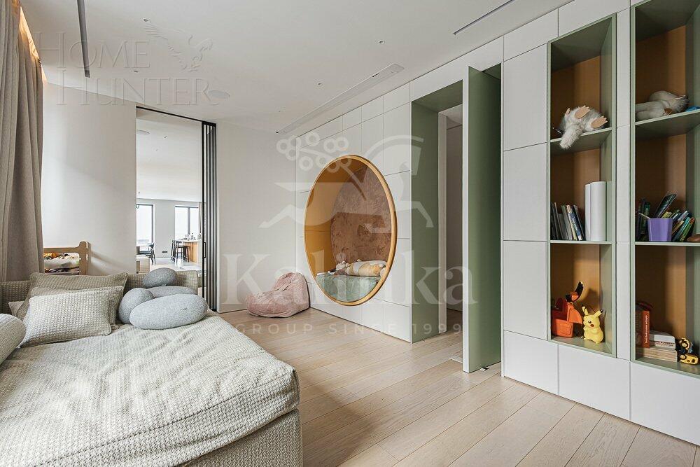 5-КОМН. КВАРТИРА С ОТДЕЛКОЙ 296 М² НА 35 ЭТАЖЕ