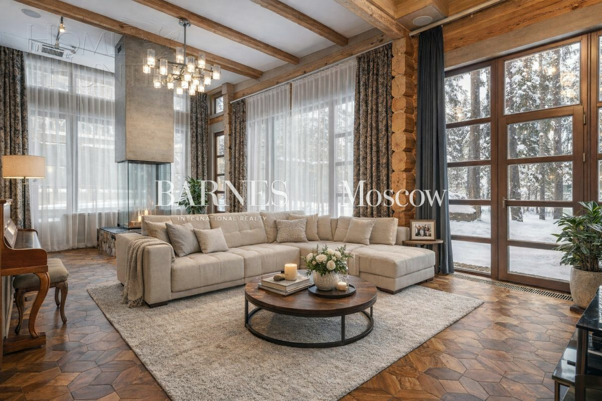 2-этажный коттедж 650 м² с отделкой