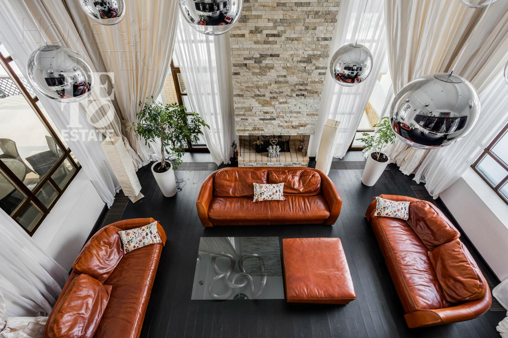 2-этажный коттедж 480 м² с отделкой